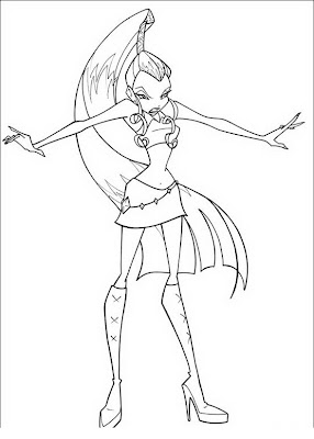 Joy Winx para colorear