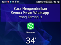 Bagaimana Cara Mengembalikan Chat Wa Yang Hilang