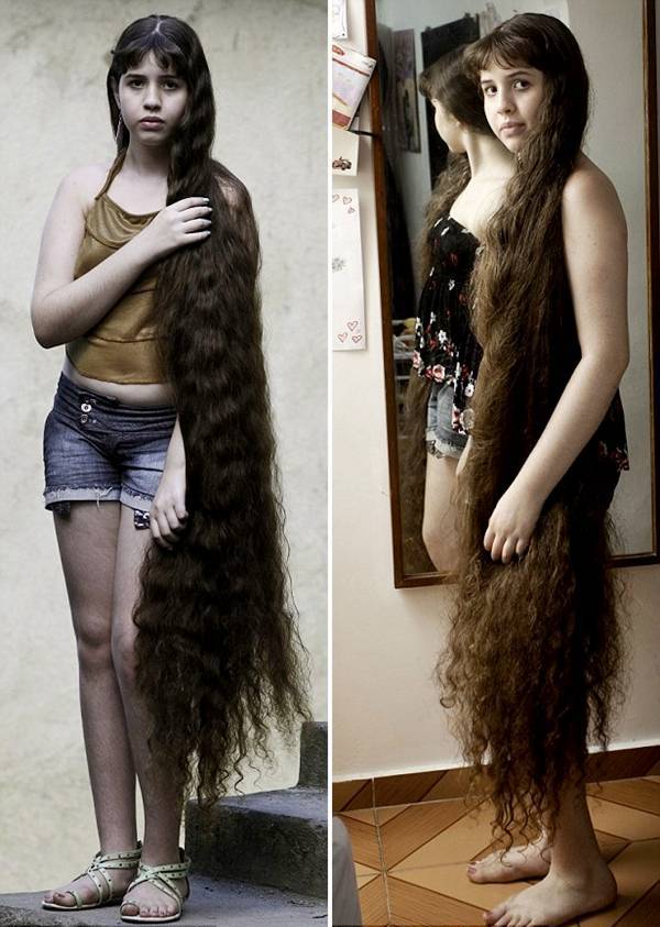 Share Good Stuffs: 12 Year-old Girl's Long Hair - The Real ...