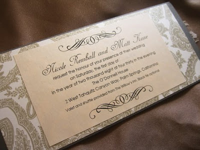 Lace Wedding Invitations