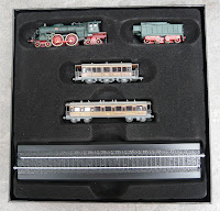 reproduction of Orient Express train. Scale 1/220, 