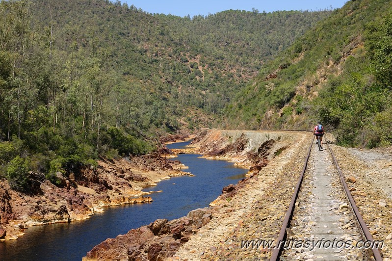 MTB Río Tinto: Estación de Gadea - Estación de Berrocal