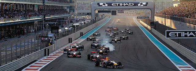 2012 Abu Dhabi F1 Grand Prix ; The Yas Marina Circuit 