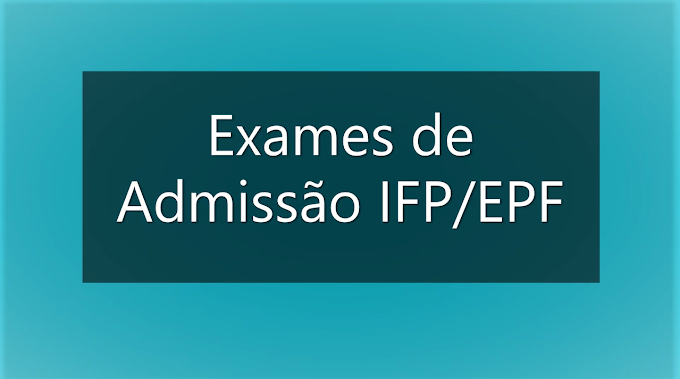  Baixar Exame admissão  resolvidos IFP/EPF matematica 2020