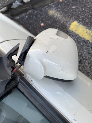 Side mirror broken