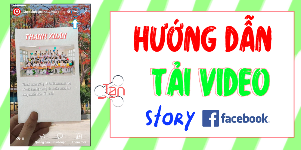 Hướng dẫn tải video story facebook của người khác