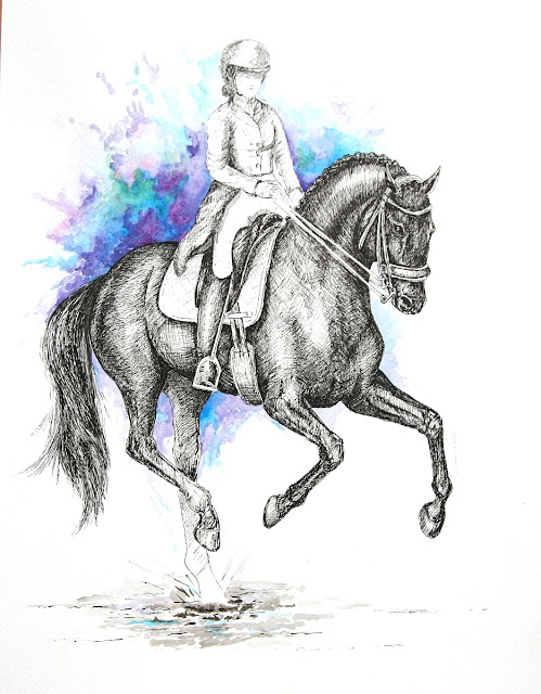 equestrian art