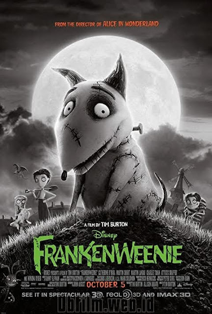 Sinopsis Animasi Frankenweenie (2012) Lengkap & Trailer, Tim Burton, Charlie Tahan Movie