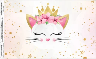 Gatita Princesa: Etiquetas para Candy Bar para Imprimir Gratis.