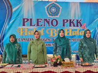 TP PKK Kecamatan PUNGGING Laksanakan Kegiatan Pleno PKK Dan Halal Bihalal Tahun 2023