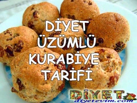 üzümlü kurabiye tarifi