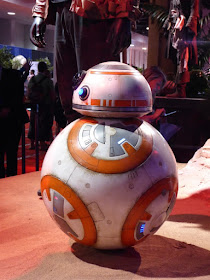 Star Wars The Force Awakens BB-8 droid prop