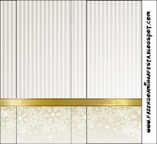 Gold and Grey Free Printable Candy Bar Labels.