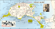 On Sunday we went to Philip Island, which is a 1 hour drive south from . (phillip island map)