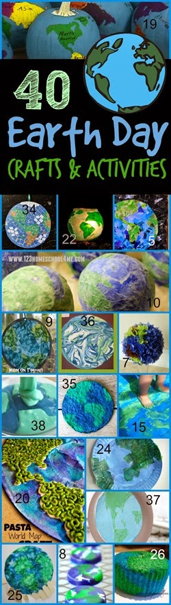 40 Earth Day Crafts and Kids Activities