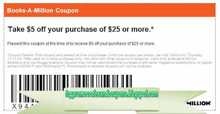 Free Printable Books A Million Coupons