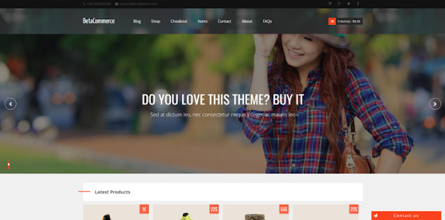 betacommerce blogger template