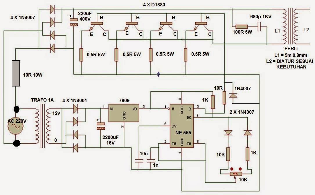 blog e Paijjo Rangkaian Adaftor AC Matic Inverter Las 