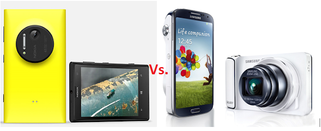 Nokia Lumia 1020 vs. Samsung S4 Zoom