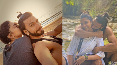 Ranveer Singh celebrated his birthday in a veritably romantic way with Deepika, the couple was seen having fun in the lake.