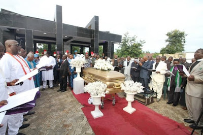 dino melaye mother's grave