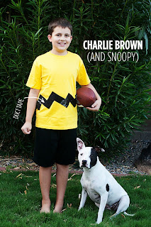 Charlie Brown Duct Tape Costume