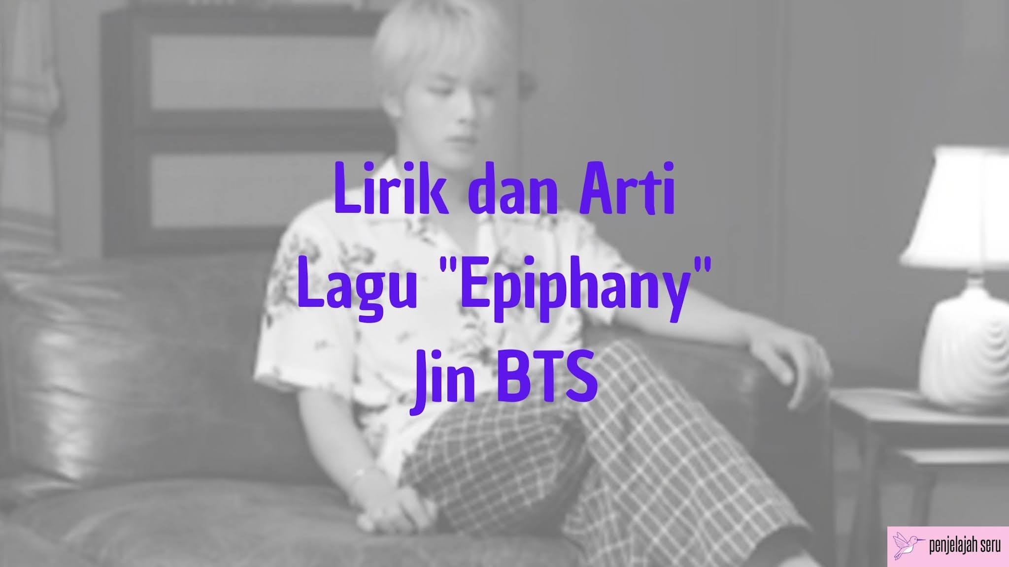 Epiphany Jin BTS