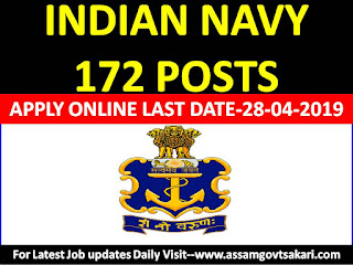 Indian Navy Recruitment 2019