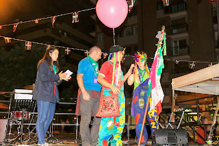 Inicio de las fiestas de Beurko Bagatza