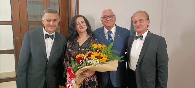 Napoli: grande successo per il concerto del Trio lirico partenopeo per il Raduno nazionale degli Amici del Commissariato Aeronautico