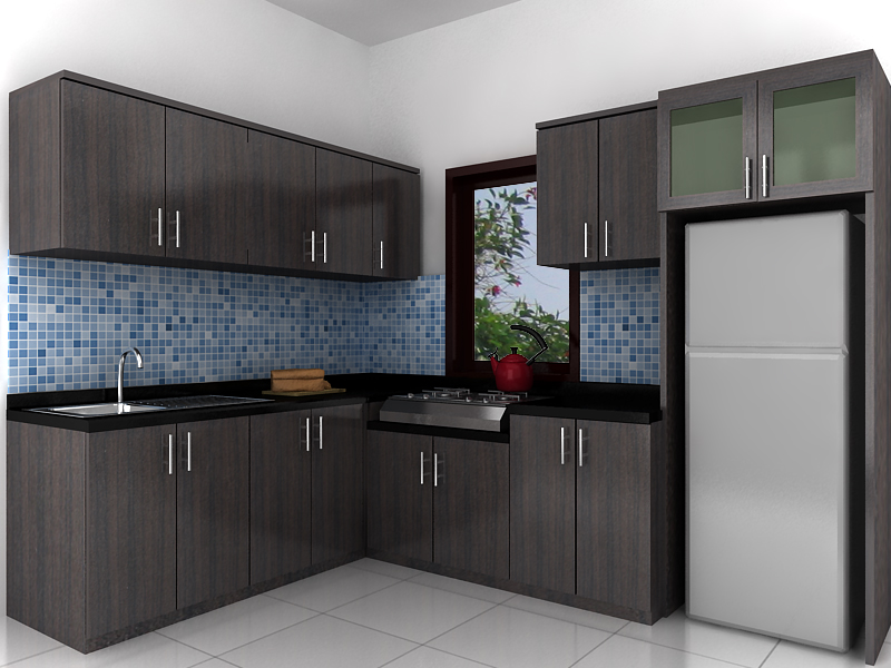 New home design 2011: modern kitchen set design