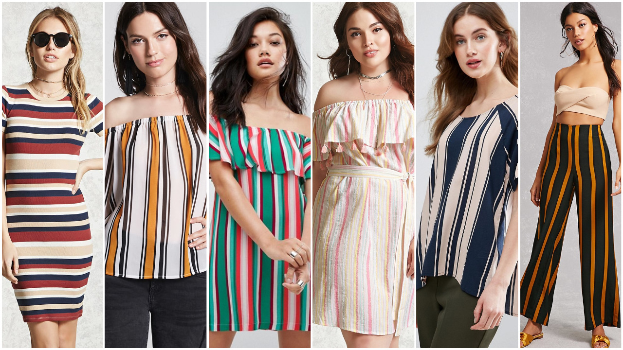 Statement Stripes Collage