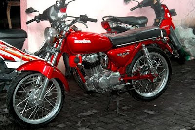  Modifikasi  Honda  Cb  Nganjuk  Kumpulan Modif  Honda  Cb  100  