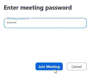 Password meeting