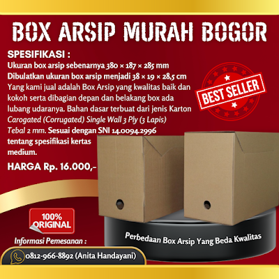Flayer Anita Jual Box Arsip murah Bogor