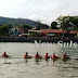 LOMBA PERAHU TRADISIONAL WARNAI PERAYAAN HUT RI KE-73 DISUNGAI MALILI