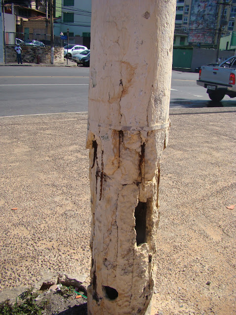 Postes da Coelba no Rio Vermelho