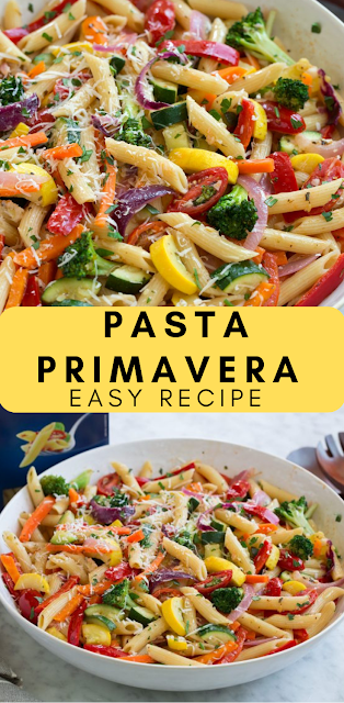 Pasta Primavera Easy Recipe