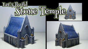 How to Build miniature Medieval Stone Temple for your Diorama or Tabletop