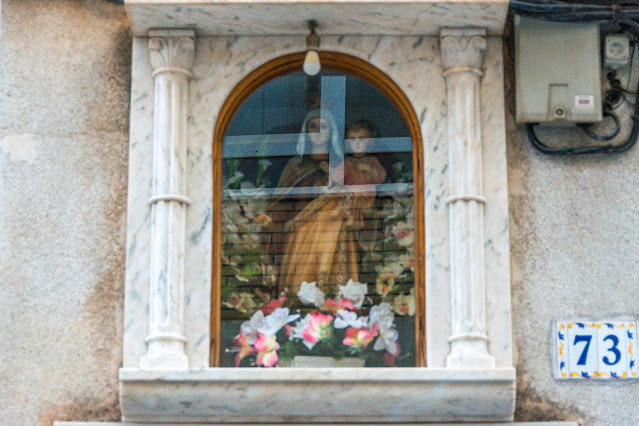 Hornacina de la Virgen del Carmen