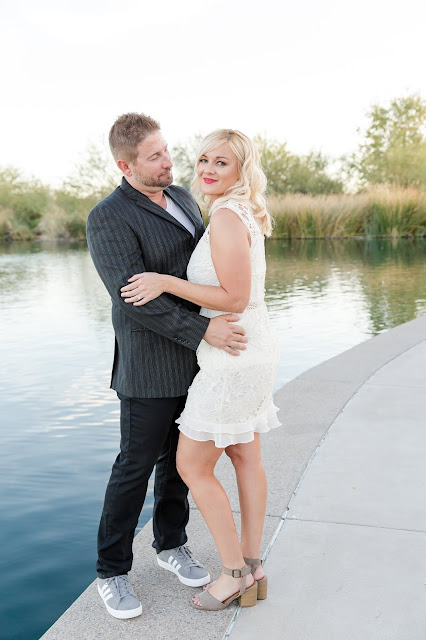 Engagement Session for a wedding at Gilbert Riparian Preserve