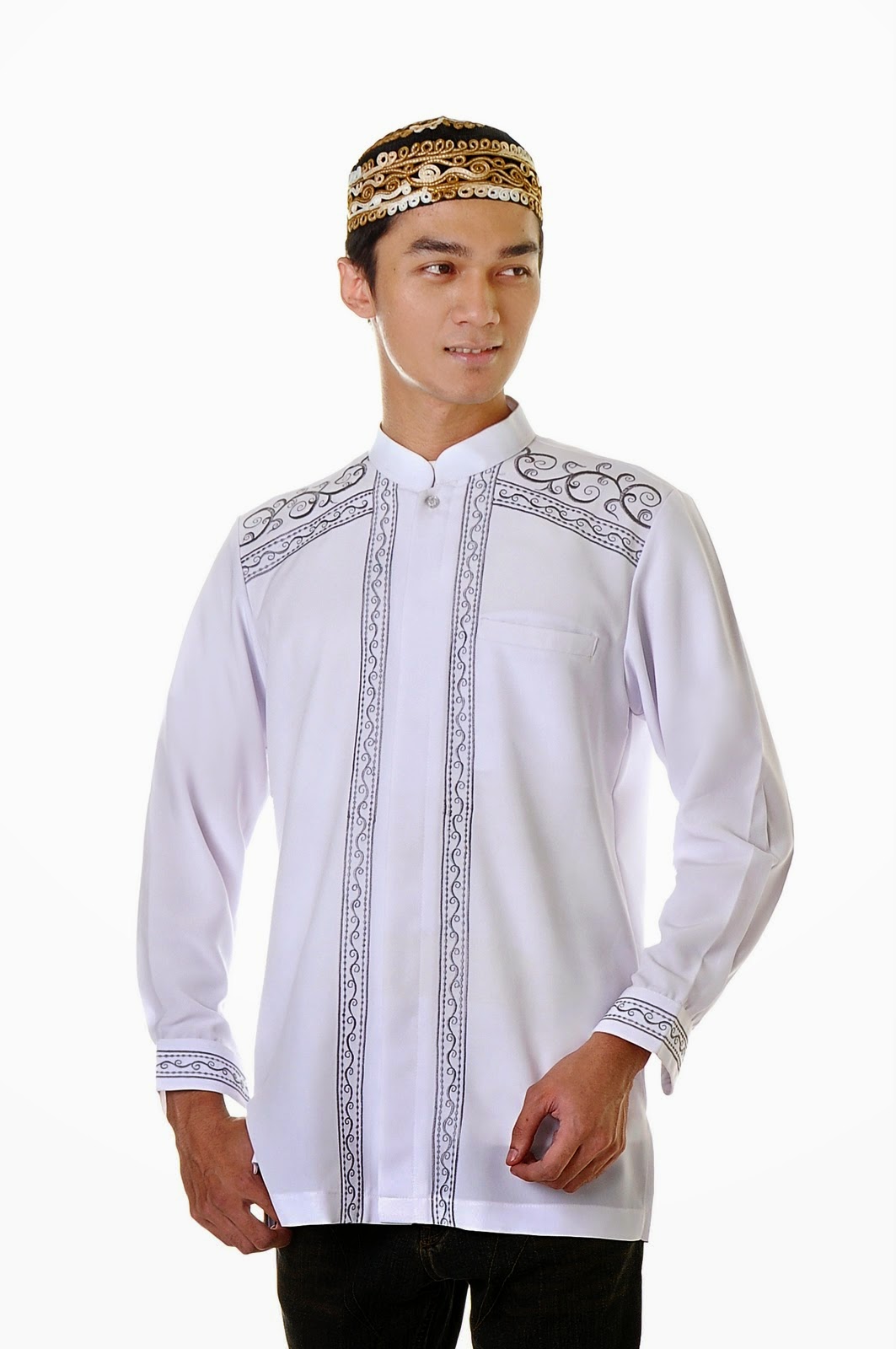20 Contoh Model  Baju  Muslim Pria  Terbaik 2021 Danitailor