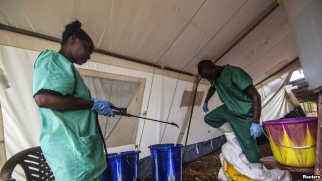 Cudurka Ebola:- oo Xawli ku Faafaya Dalalka Galbeedka Africa