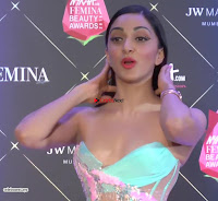 Kiara Advani in a Beautiful Strapless Gown Stunning Beauty at an Award Show ~  Exclusive Galleries 012.jpeg