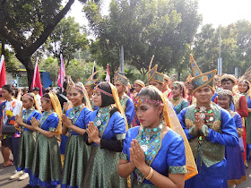 Antusias Pawai Obor Asian Para Games 2018 di Jakarta Bentuk Dukungan Bagi Atlet Difabel Untuk Inspirasi Dunia