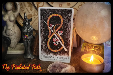 The Daughter of Wands card from The Wild Unknown Tarot.