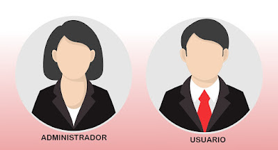 Cuentas de administrador y de usuario 