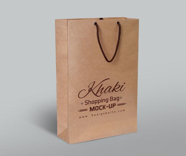 Shopping Bag Mockup PSD