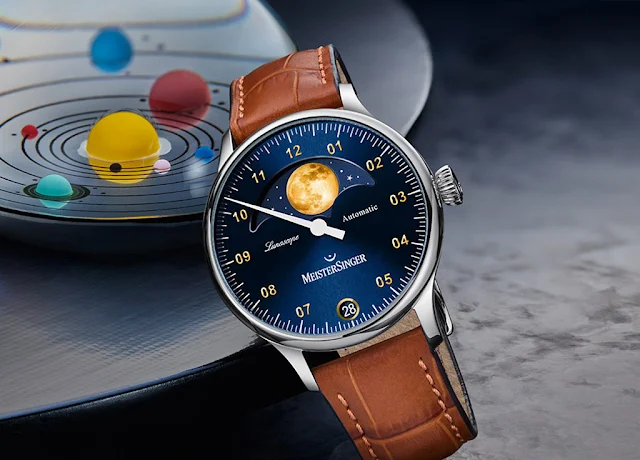 MeisterSinger Lunascope Golden Moon LS908G