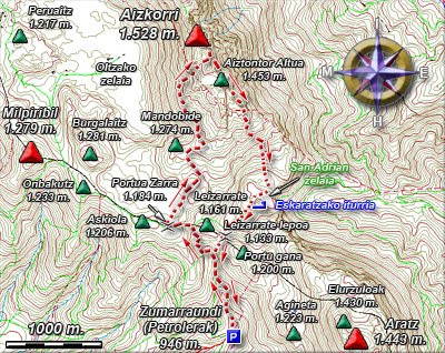 Ampliar plano del recorrido